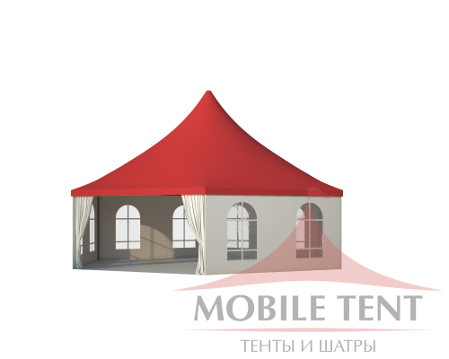 Шестигранный шатёр Стандарт (Диаметр 10 м) Схема 3